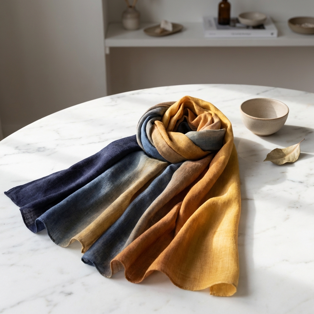 Silk Ombré Scarf